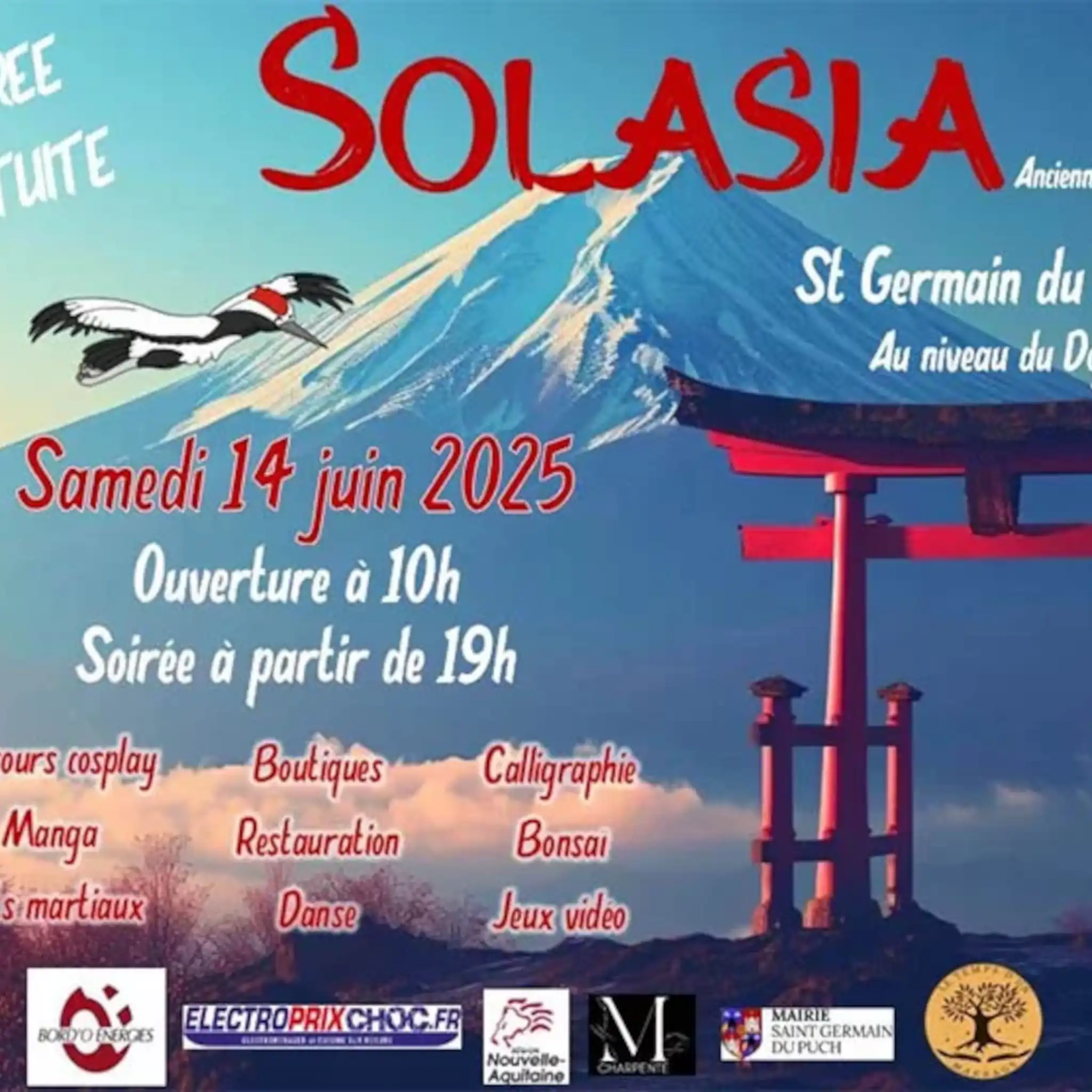 Solasia event poster
