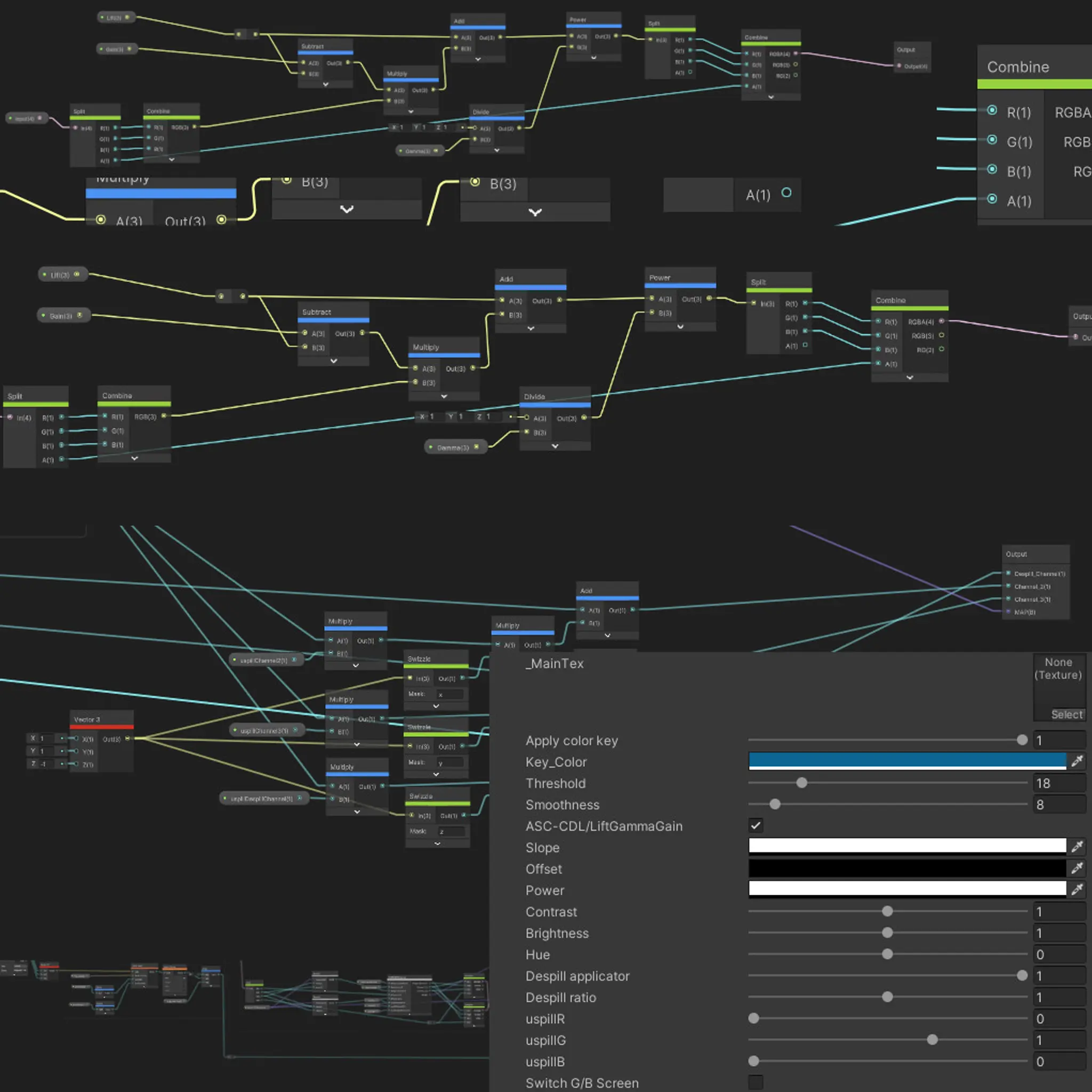 Blender interactive nodes